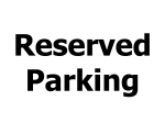 Reserved Parking